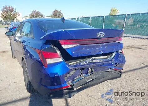 2022 Hyundai Elantra Sel из США, поврежденный, VIN KMHLM4AGXNU244013